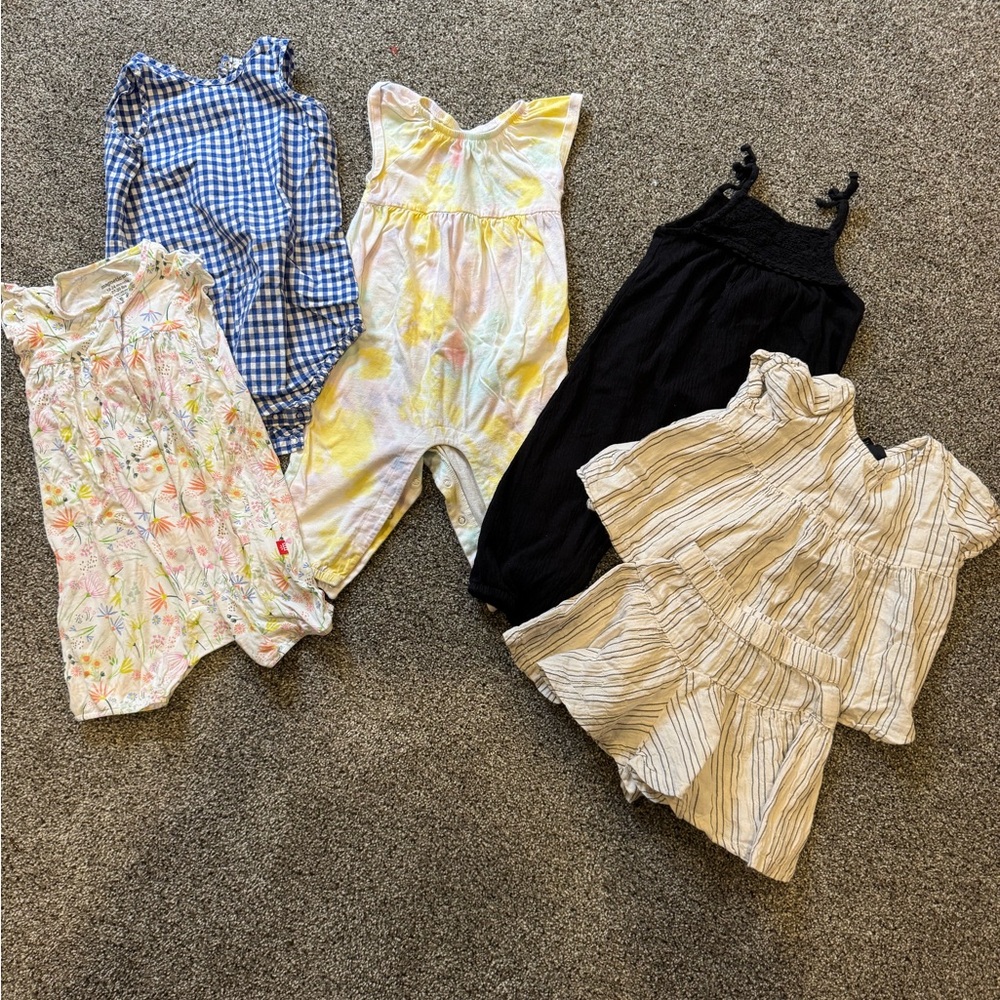Assorted Baby Rompers Set